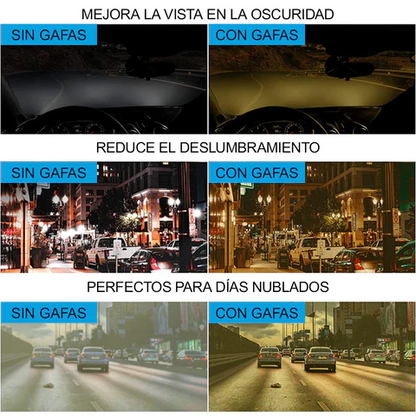 GAFAS CON VISION HD PARA CONDUCIR 2X1