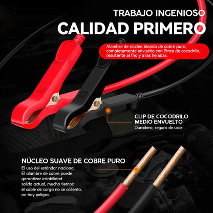 Arrancador portátil de batería (booster / jump starter)