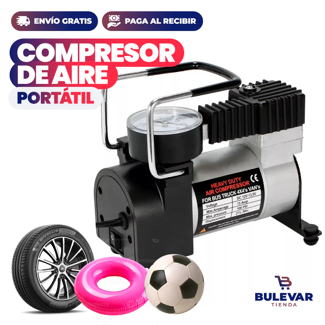 COMPRESOR DE AIRE PORTATIL
