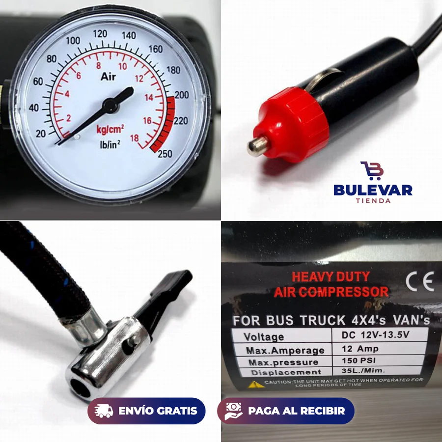 COMPRESOR DE AIRE PORTATIL