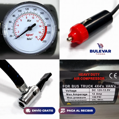 COMPRESOR DE AIRE PORTATIL